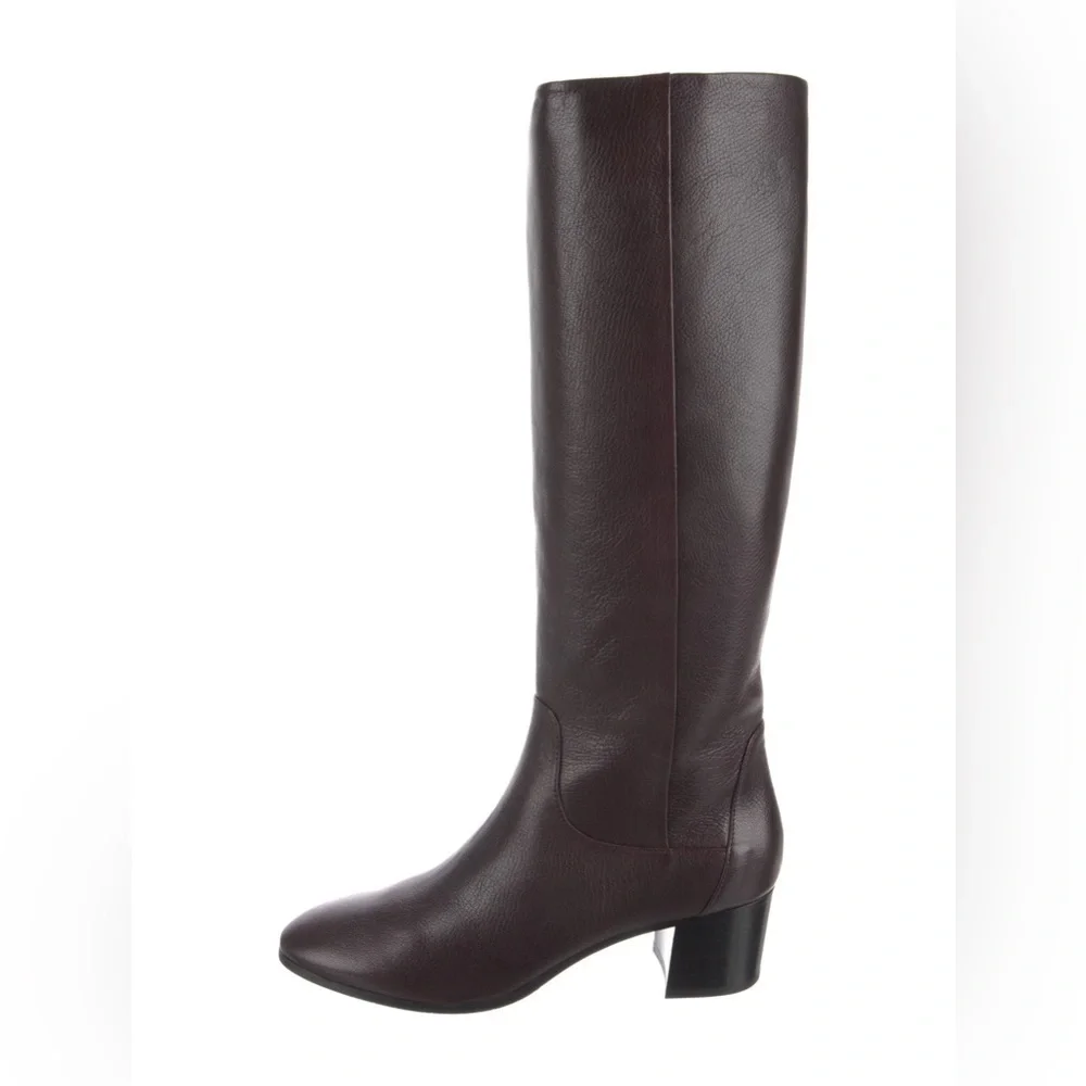 Aquatalia Emiliana Boots Size 9.5 Dark Chocolate Brown - Picture 1 of 13
